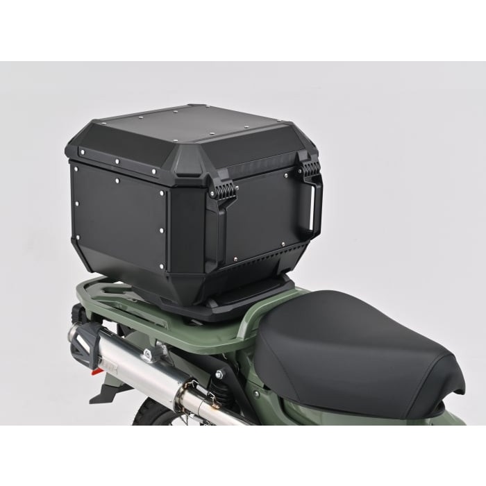MTB45B トップケース（モノキー）未塗装ブラック｜リアボックス
