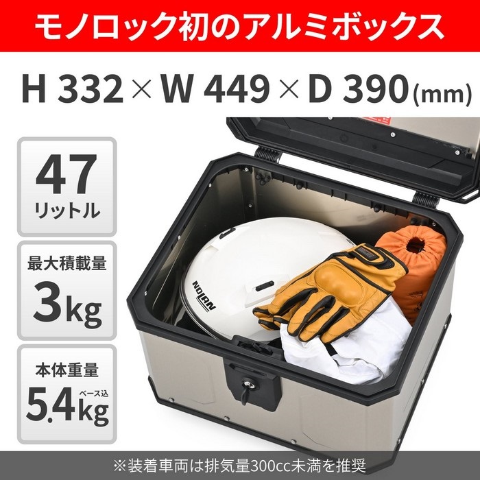 MTN47A マッターホルン｜リアボックス・トップケース｜の通販なら