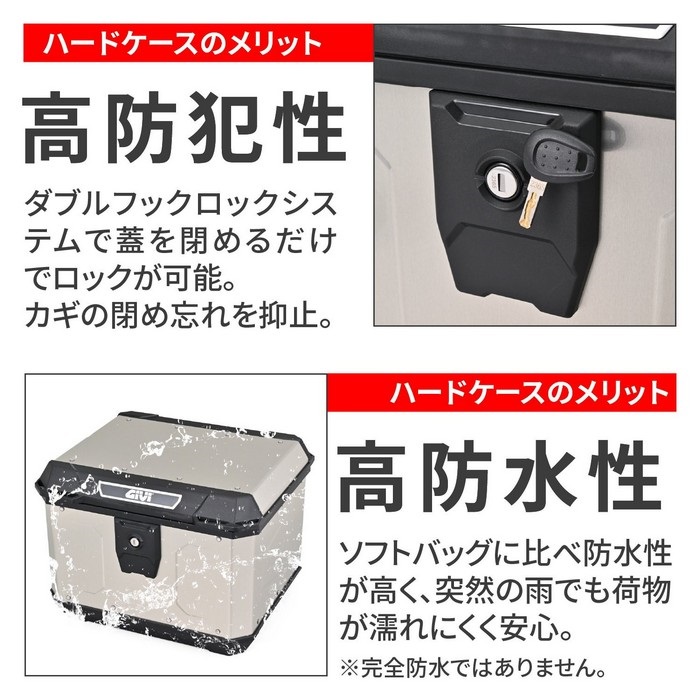 MTN47A マッターホルン｜リアボックス・トップケース｜の通販なら