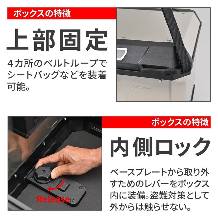 MTN47A マッターホルン｜リアボックス・トップケース｜の通販なら