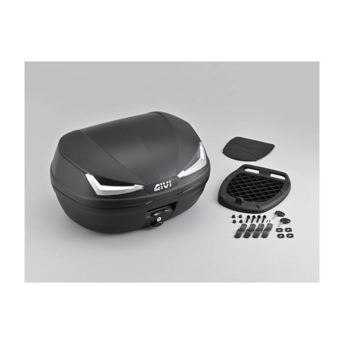 GIVI E455 未塗装ブラック｜リアボックス・トップケース｜の通販なら