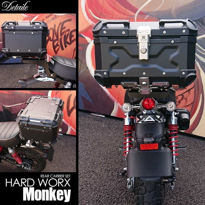 ケース＆キャリアSET 25L Monkey125｜車種専用フィッティング