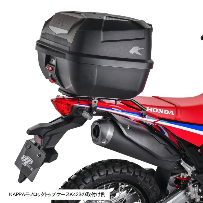 DRC　ツーリングキャリア　CRF250L,CRF250ラリー（MD47）用 ツーリングキャリア ブラック CRF250L (MD47)21-24｜キャリア