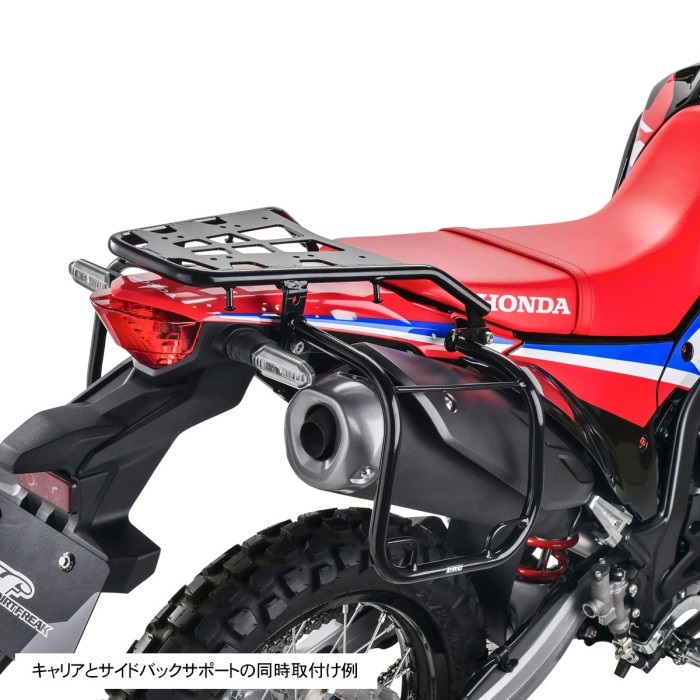DRC　ツーリングキャリア　CRF250L,CRF250ラリー（MD47）用 ツーリングキャリア ブラック CRF250L (MD47)21-24｜キャリア