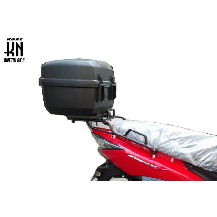 軽整備済み‼️ シグナスx 3型　国内　キャリヤ付き　オイル新品　プラグ新品　配送可能 大型リアキャリア【グラブバー付】 シグナスX/3型｜キャリア｜の通販