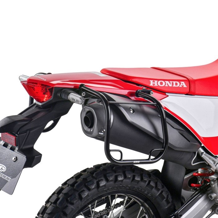 サイドバッグサポート ブラック CRF250L (MD47) 21-24｜バッグサポート 