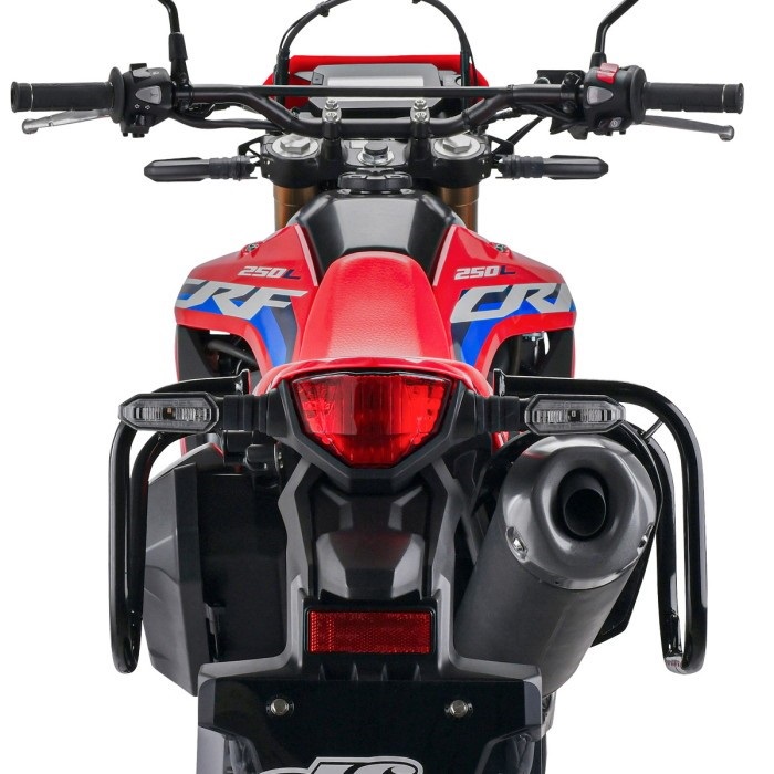 CRF 250L と rally MD47 用キジマ サイドバッグサポート左用 KIJIMA