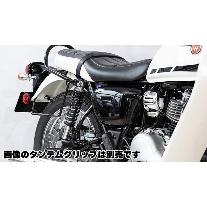 W230(MEGURO S1)用サイドバッグサポート ブラック バッグサポート メグロS1・W230 25y- 右側用 ブラック - キジマ