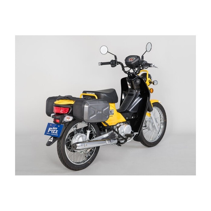 FIZZ ミニシェルケース ツーリング サイドバッグ 左右セット バイク用 MOTOFIZZ】ミニシェルケース｜シートバッグ｜の通販なら、オートバイ