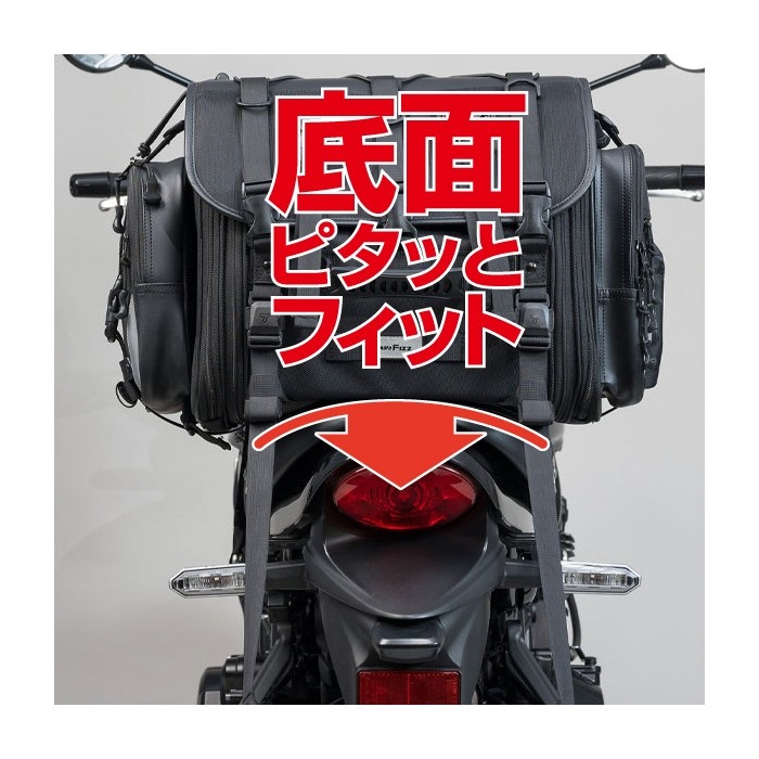MOTOFIZZ】キャンプイングシートバッグ L｜シートバッグ｜の通販なら