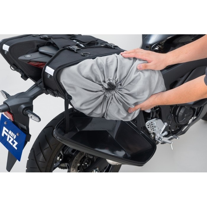 MOTOFIZZ】カービングシェルケース2 32L(片側16L)｜サイドバッグ