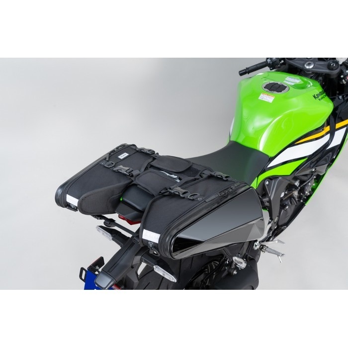MOTOFIZZ】カービングシェルケース2 SS 20L(片側10L)｜サイドバッグ