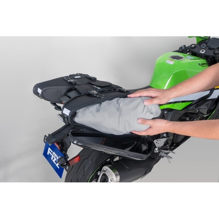 MOTOFIZZ】カービングシェルケース2 SS 20L(片側10L)｜サイドバッグ