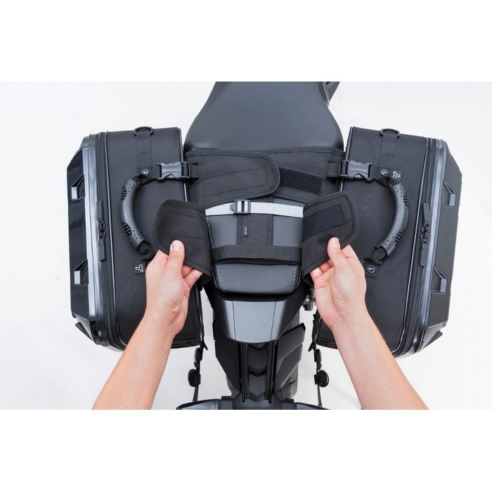 MOTOFIZZ】ツアーシェルケース M 40L(片側20L)｜サイドバッグ・サドル