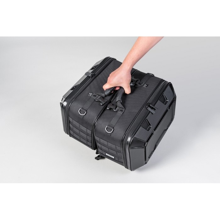 MOTOFIZZ】ツアーシェルケース M 40L(片側20L)｜サイドバッグ・サドル
