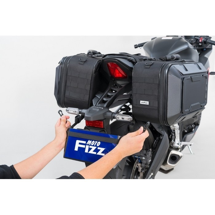 MOTOFIZZ】ツアーシェルケース M 40L(片側20L)｜サイドバッグ・サドル