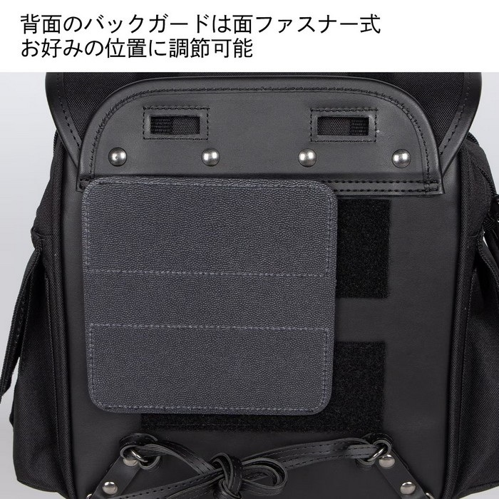ク*ノ様 引き取り限定　サンドバッグ　黒　レーザー　中古 NB-131 ミリタリーテイストテキスタイルサドルバッグ｜サイドバッグ