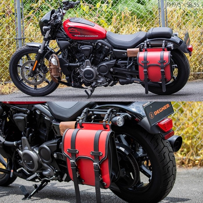 SB-55A レザーサドルバッグ｜サイドバッグ・サドルバッグ・サイド