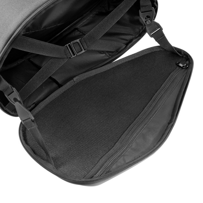 SA-254 モールデットサドルバッグ 【Black】｜サイドバッグ