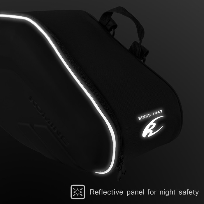 SA-254 モールデットサドルバッグ 【Black】｜サイドバッグ・サドル