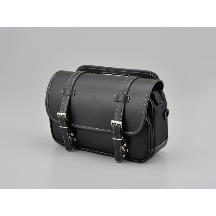 DHS-1 サドルバッグ 9L プレーン / ブラック｜サイドバッグ・サドル