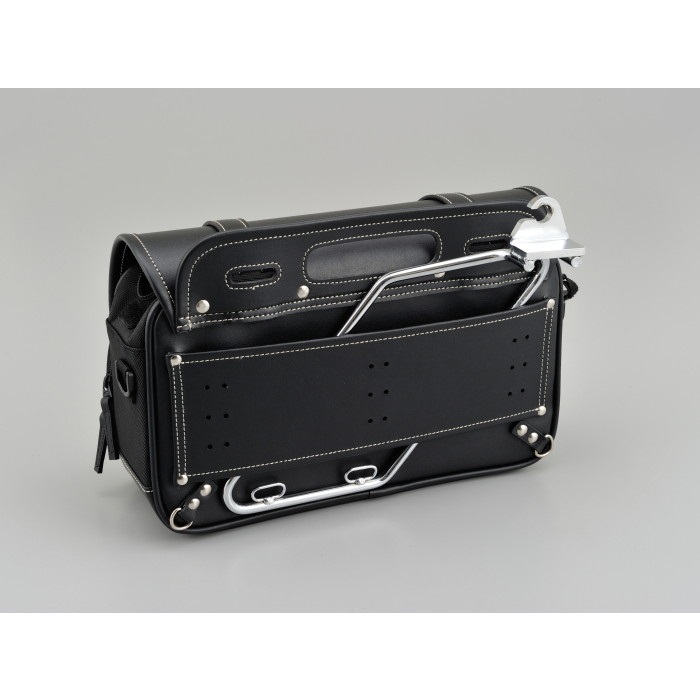 DHS-1 サドルバッグ 9L プレーン / ブラック｜サイドバッグ・サドル