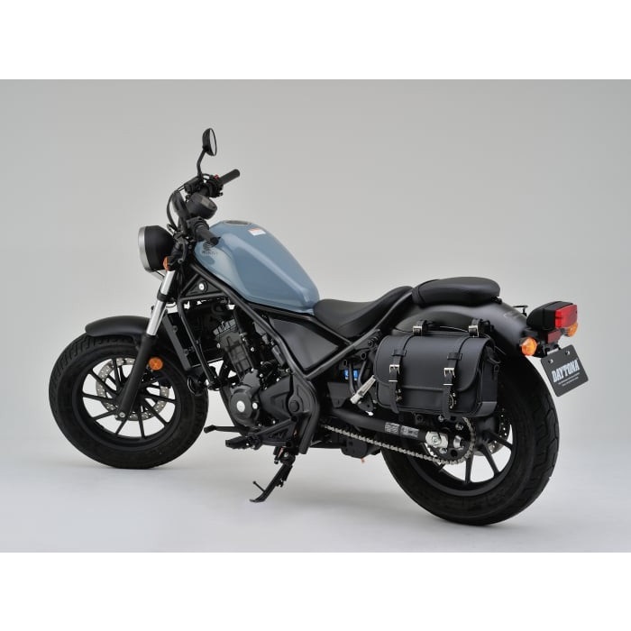 DHS-1 サドルバッグ 9L プレーン / ブラック｜サイドバッグ・サドル