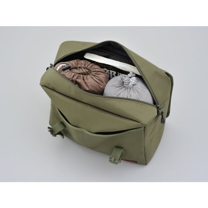 DHS-10 サドルバッグMIL 15L グリーン｜サイドバッグ・サドルバッグ
