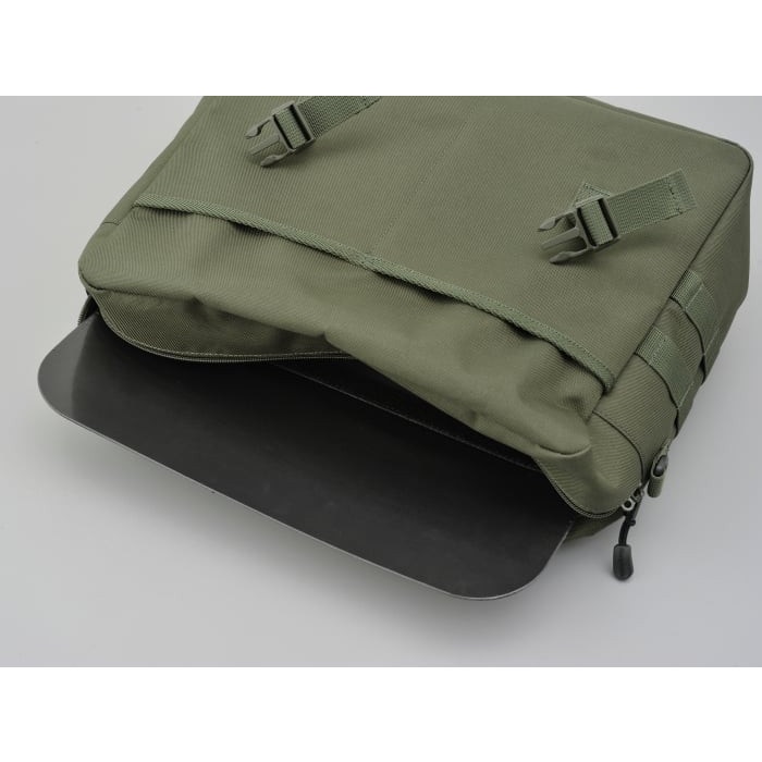 DHS-10 サドルバッグMIL 15L グリーン｜サイドバッグ・サドルバッグ