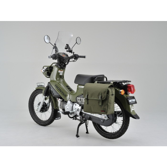 DHS-10 サドルバッグMIL 15L グリーン｜サイドバッグ・サドルバッグ