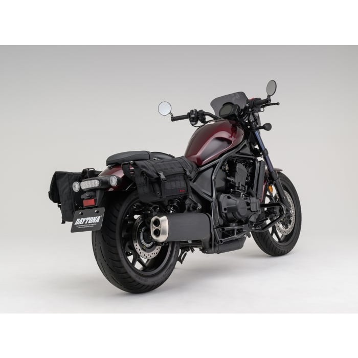 DHS-20 サドルバッグWR 10L ブラック｜サイドバッグ・サドルバッグ