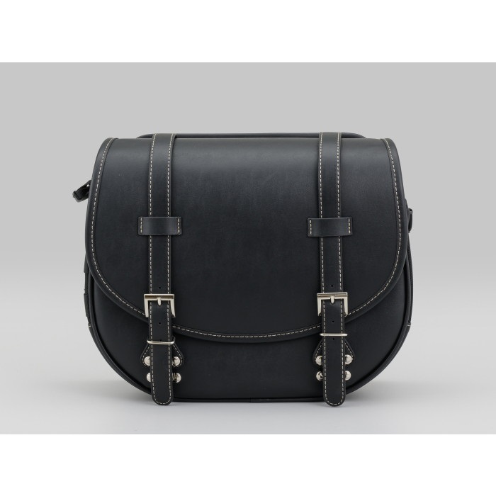 DHS-29 サドルバッグ 10L ラウンドプレーン｜サイドバッグ・サドル