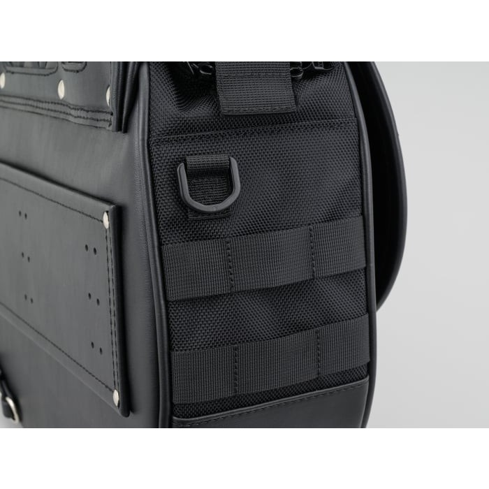 DHS-29 サドルバッグ 10L ラウンドプレーン｜サイドバッグ・サドル