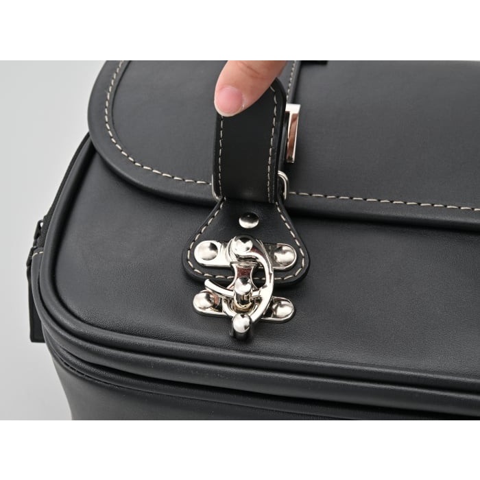 sachiブラックS DHS-31 サドルバッグ インナー防水 9L｜サイドバッグ・サドルバッグ