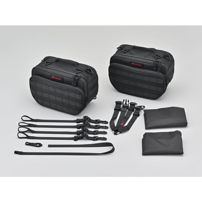 DHS-42 振り分けサイドバッグ 9L＆9L｜サイドバッグ・サドルバッグ