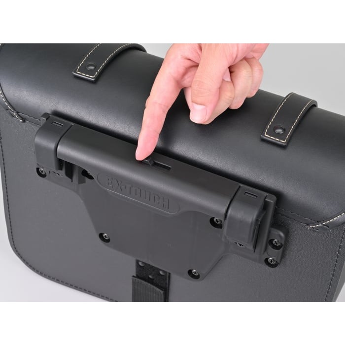 ブラックスティール サブサイドダスク　ドーピー　3つセット DHS-60 ワンタッチサドルバッグ 9L｜サイドバッグ・サドルバッグ