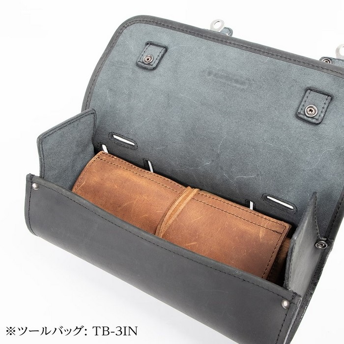 W-142 レザーツールロール ヴィンテージブラウン｜ツールバッグ｜の