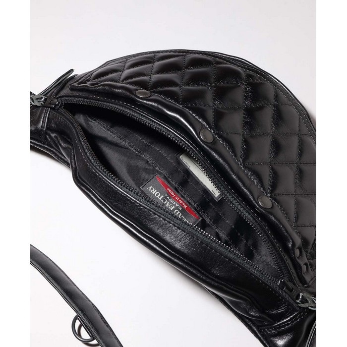 8499 HFG/SHOULDER BAG-PTD ショルダーバッグ ブラック｜バックパック 