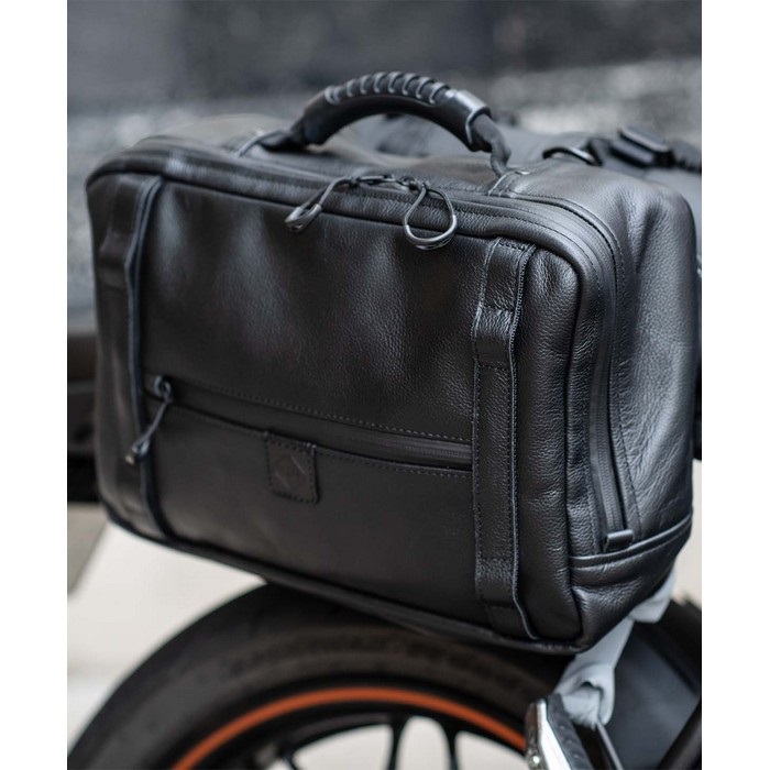 8487 HF LAB/SADDLE TRUNK サドルバッグ ブラック｜バックパック・デイ 