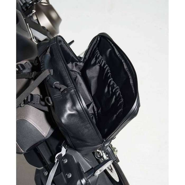 8487 HF LAB/SADDLE TRUNK サドルバッグ ブラック｜バックパック
