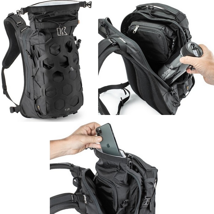 KRUT18-B Kriega TRAIL 18 バックパック ブラック◇全3色◇｜バック