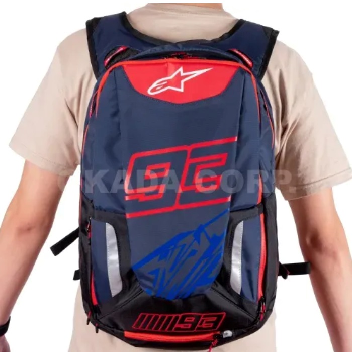 MM93 JEREZ v2 BACKPACK 7137 NIGHT NAVY BRIGHT RED SODALITE BLUE