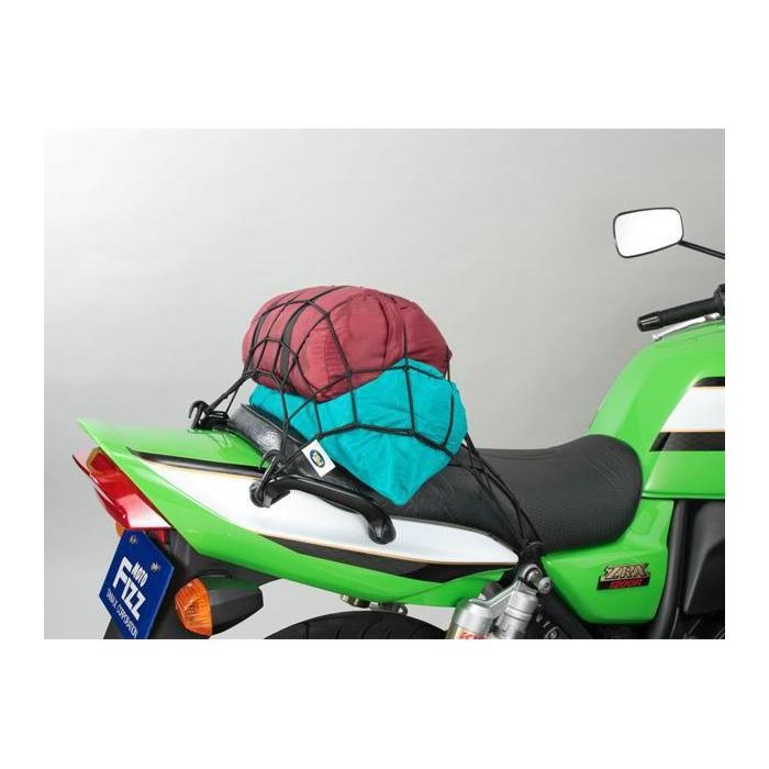 MOTOFIZZ】ツーリングネットV モスグリーン｜ツーリングネット・ロープ