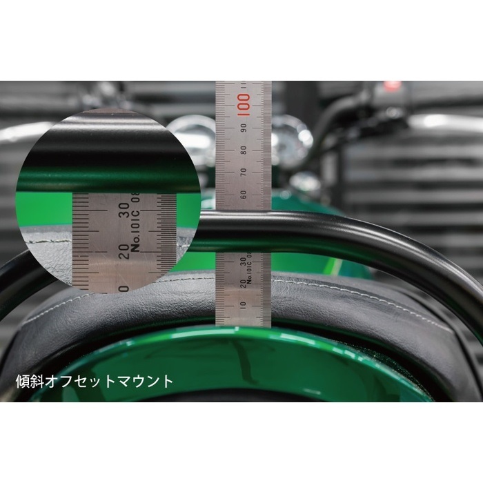 純正グラブバー専用傾斜オフセットマウント Z650RS｜荷掛け