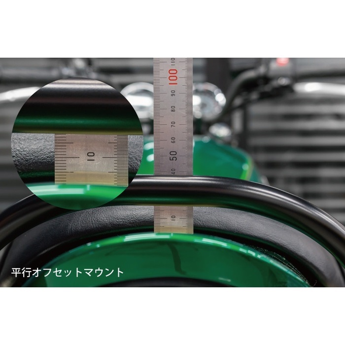 純正グラブバー専用傾斜オフセットマウント Z650RS｜荷掛けフック