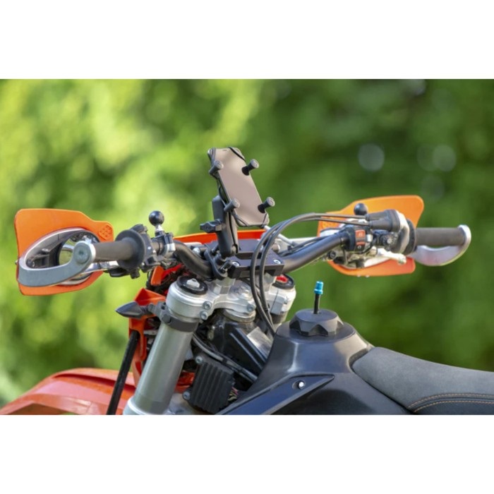 ラムマウント U字Xグリップセット スマートフォン用テザー付 (P054