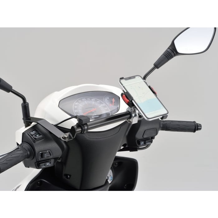 マルチマウントバー FE アドレス125 18-20｜スマホホルダー・マウント