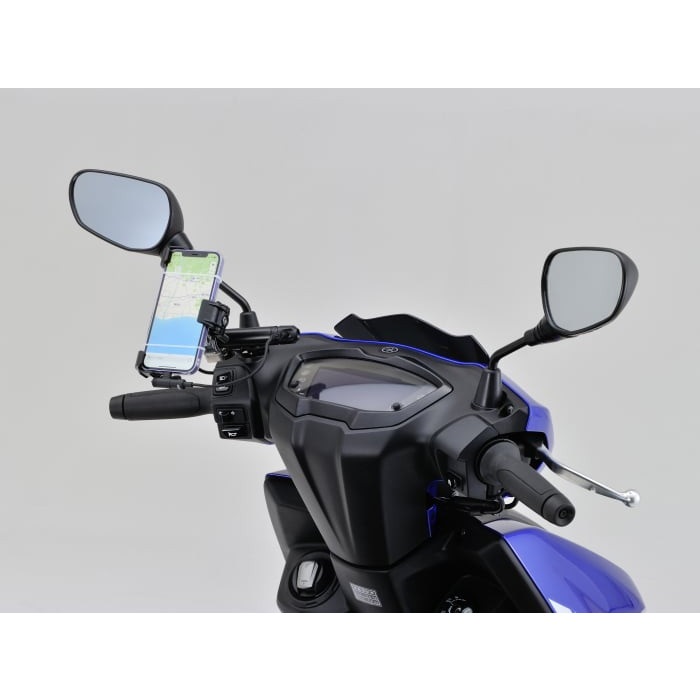 マルチバーUSB電源 Type-C ミラークランプタイプ｜スマホホルダー