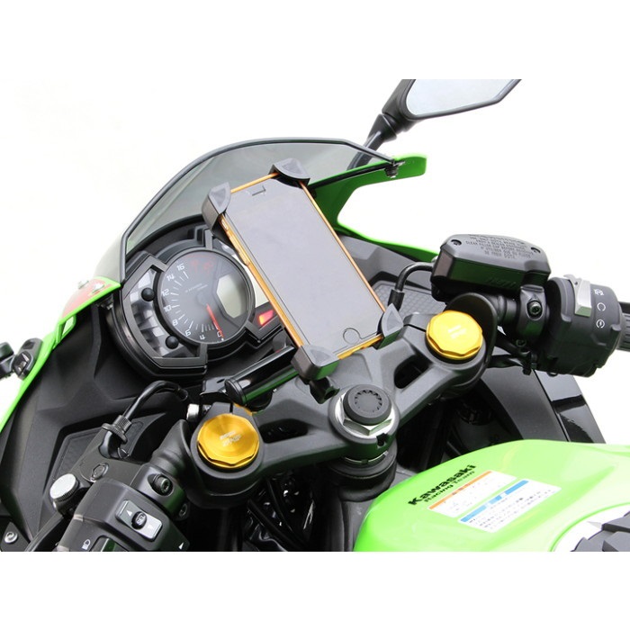 クランプバー Ninja ZX-25R/SE 21-23｜スマホホルダー・マウント