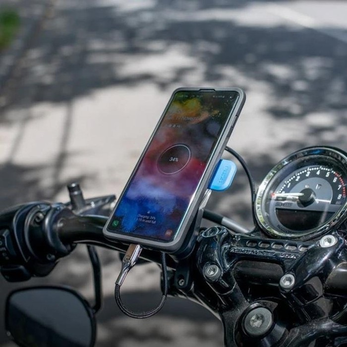 バイク用】防水・防塵 USBポート｜スマホホルダー・マウントパーツ｜の